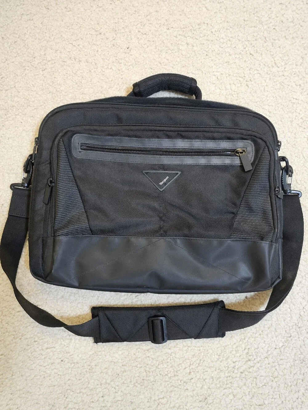 Laptop Messenger Bag - Durable Travel Briefcase